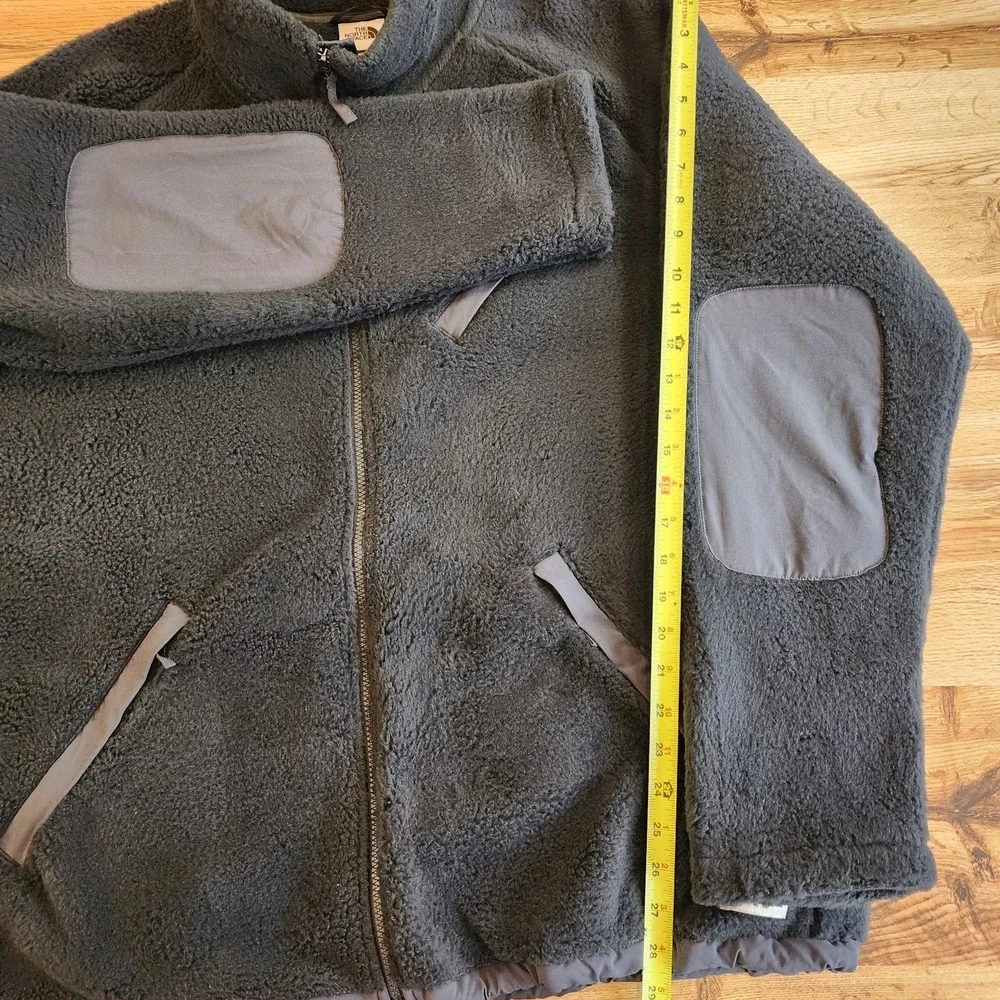 The North Face Full Men's Zip Heavy Weight All Seasons Black Fleece‎ Jacket XXL